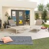 Milano Sun Lounger Set with Side Table